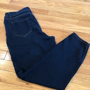 Skinny Jeans Dark Blue Size 10 Miss poured I Blue